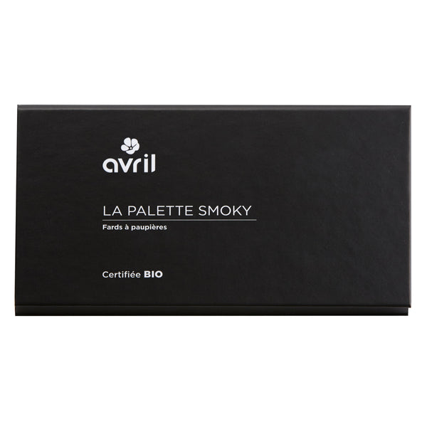 Palette eyeshadow - Smoky - certified organic