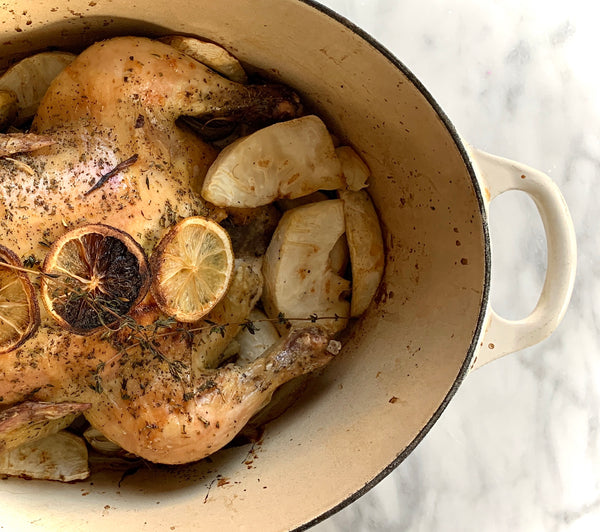 Roasted Chicken French Style