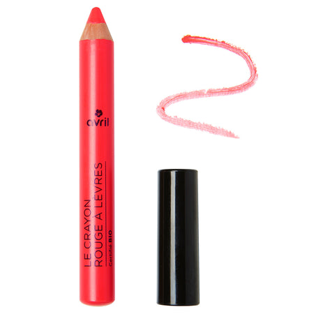 Lipstick pencil - Rouge franc - certified organic
